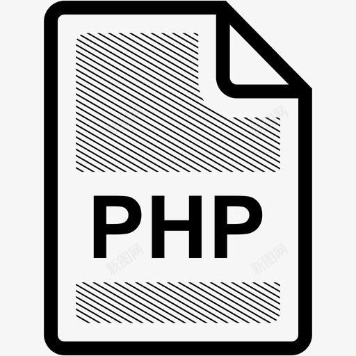 php文件扩展名格式图标svg_新图网 https://ixintu.com php文件 扩展名 文件格式 格式 类型