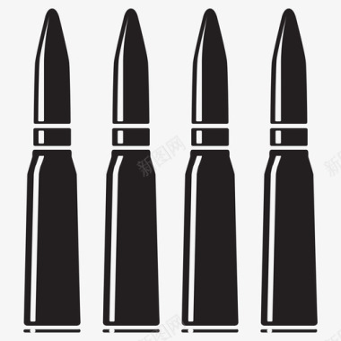 子弹美国军队图标图标