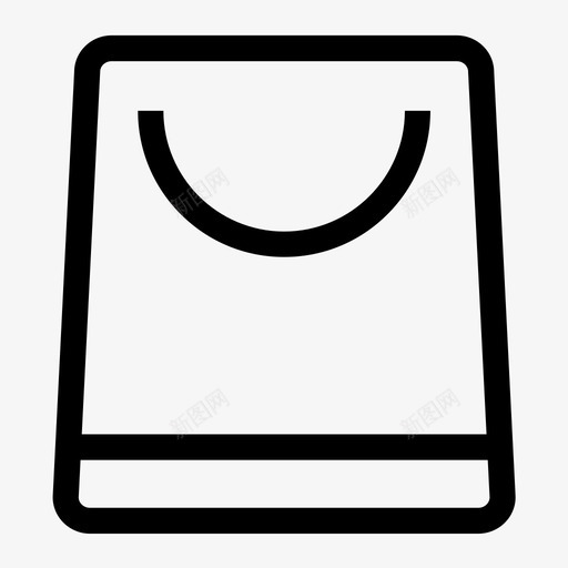 shopping bagsvg_新图网 https://ixintu.com shopping bag