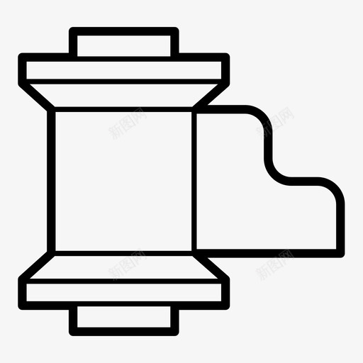 胶卷盒摄影胶卷图标svg_新图网 https://ixintu.com 摄影 胶卷 胶卷盒