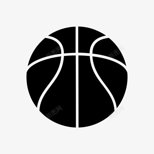 篮球篮球队皮球图标svg_新图网 https://ixintu.com 球 皮球 篮球 篮球队 运动