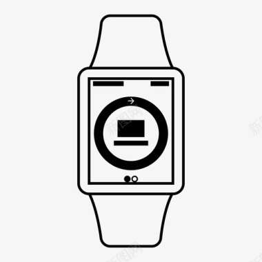 applewatch移动活动跟踪器图标图标