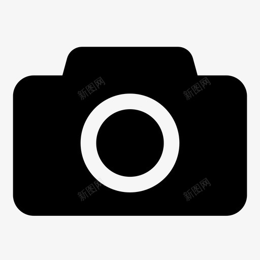 相机单反相机成像图标svg_新图网 https://ixintu.com 单反相机 固体网络图标 成像 摄影 照片 相机
