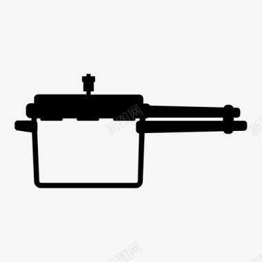 压力锅烹饪炊具图标图标
