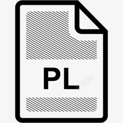 PL文件格式pl文件扩展名格式图标高清图片