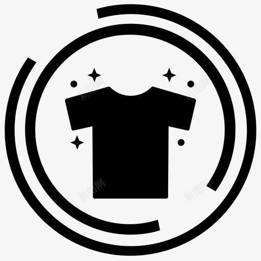 T恤服装品牌图标svg_新图网 https://ixintu.com T恤 品牌 商品 基本套装2 服装