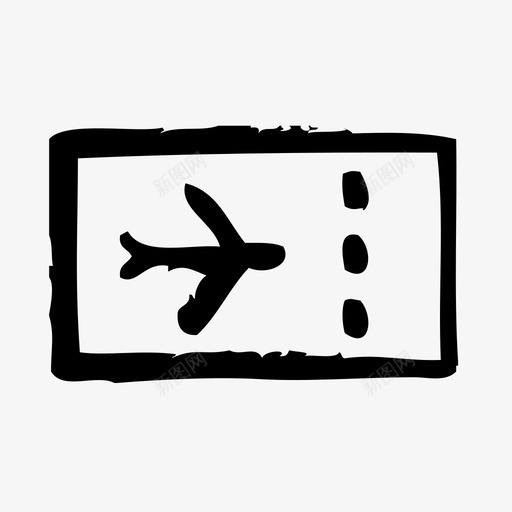 机票假期旅行图标svg_新图网 https://ixintu.com 假期 旅游 旅行 机票 概述