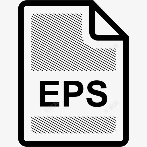 eps文件扩展名格式图标svg_新图网 https://ixintu.com eps文件 扩展名 文件格式 格式 类型