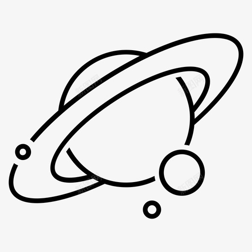 土星圆盘卫星图标svg_新图网 https://ixintu.com 卫星 圆盘 土星 太空 太空探索i 行星