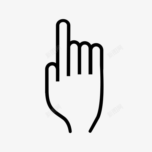 点身体手指图标svg_新图网 https://ixintu.com 手指 手掌 收藏集 显示 点 给予 身体