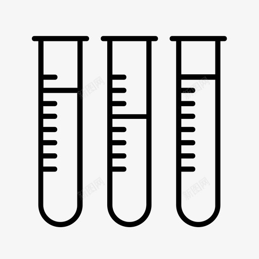 试管化学法医调查员图标svg_新图网 https://ixintu.com 化学 法医学 法医调查员 试管