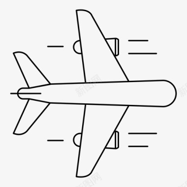 飞吧飞机图标图标