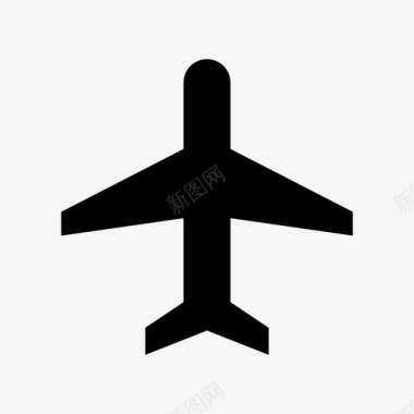 飞机航空公司航班图标图标