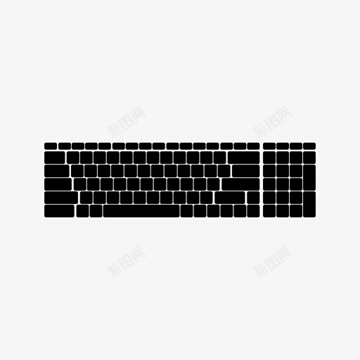 键盘键类型图标svg_新图网 https://ixintu.com 类型 键 键盘