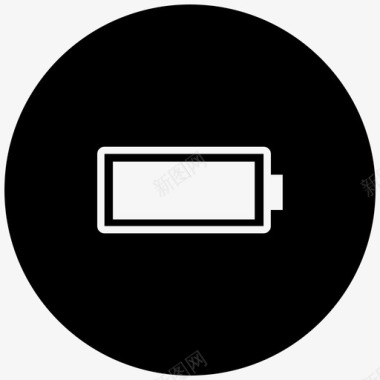 电池电池电量充满电图标图标