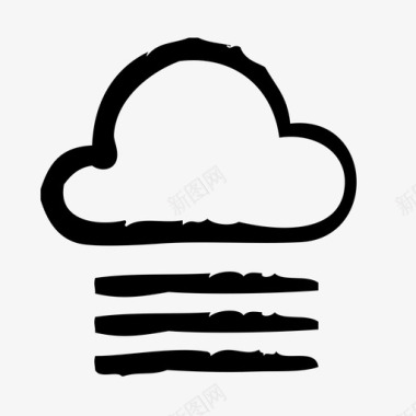 雾天气预报天气图标图标