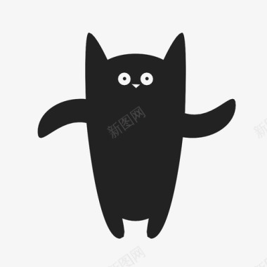 猫美食小动物图标图标