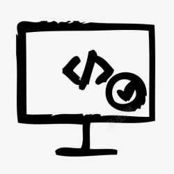 网页设计草图代码代理公司图标高清图片