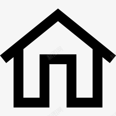 房屋建筑物住所图标图标