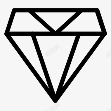 钻石奢华品质图标图标
