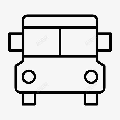 公共汽车汽车巴士公共汽车学校图标svg_新图网 https://ixintu.com 交通 公共汽车 公共汽车学校 教育 汽车巴士 车辆