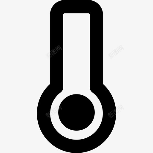 水银温度计医学科学和医学图标svg_新图网 https://ixintu.com 医学 水银温度计 科学和医学