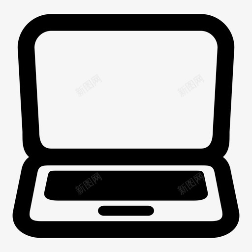 笔记本电脑电脑记事本图标svg_新图网 https://ixintu.com 电脑 笔记本电脑 记事本