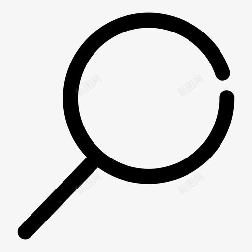 搜索放大镜搜索按钮图标svg_新图网 https://ixintu.com 工具 搜索 搜索按钮 放大镜 缩放