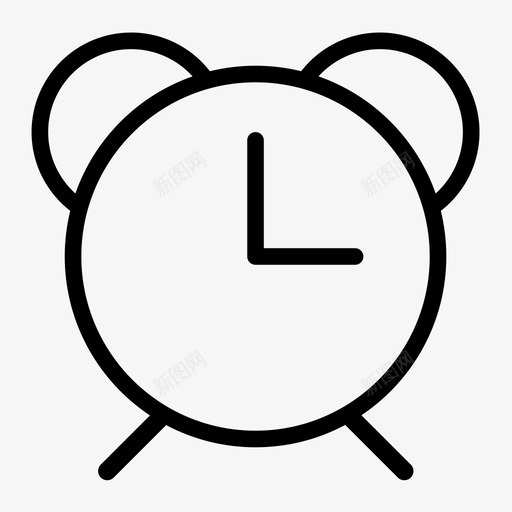 32px_闹钟svg_新图网 https://ixintu.com 32px_闹钟