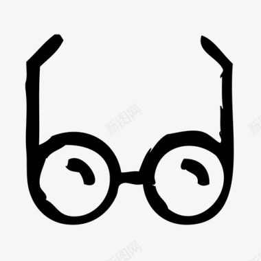 眼镜教育队形图标图标