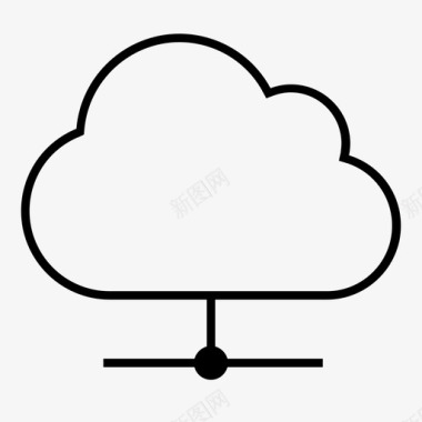 云存储系统图标图标