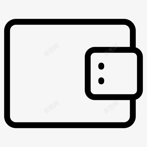 钱包用户界面收藏图标svg_新图网 https://ixintu.com 用户界面收藏 钱包