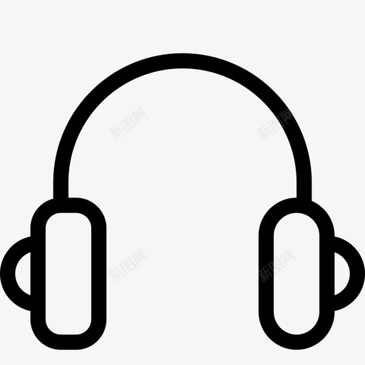 185069 - headset sound streamlinesvg_新图网 https://ixintu.com 185069 - headset sound streamline