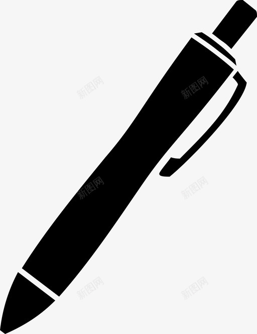 钢笔画笔素描图标svg_新图网 https://ixintu.com 书写 画笔 素描 钢笔