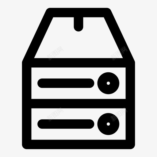 硬盘堆栈数据保存图标svg_新图网 https://ixintu.com 保存 数据 硬盘堆栈