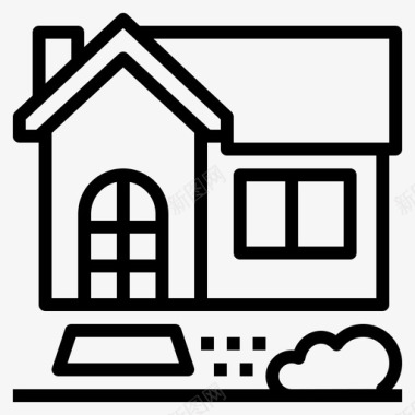 住宅房产房屋图标图标