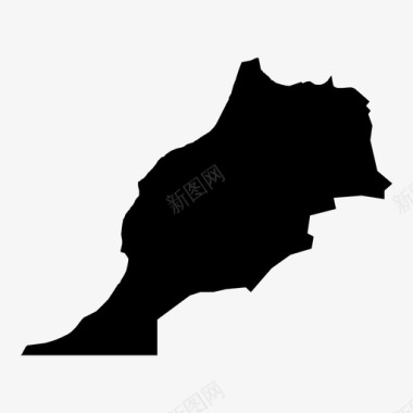 摩洛哥非洲国家图标图标