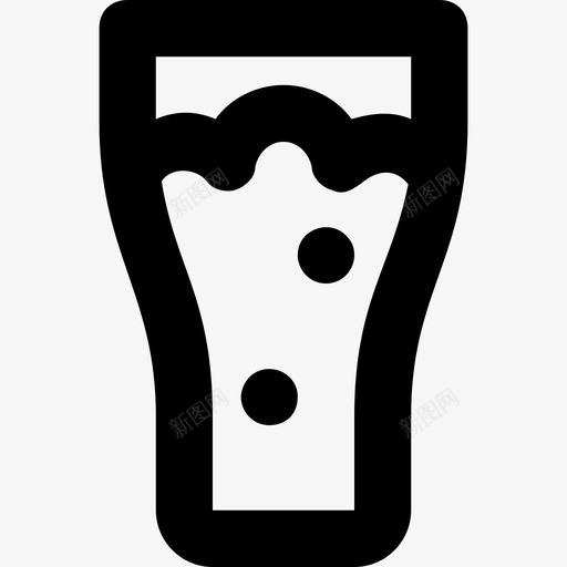 饮料可乐玻璃杯图标svg_新图网 https://ixintu.com 可乐 玻璃杯 苏打水 食品平滑线图标 饮料