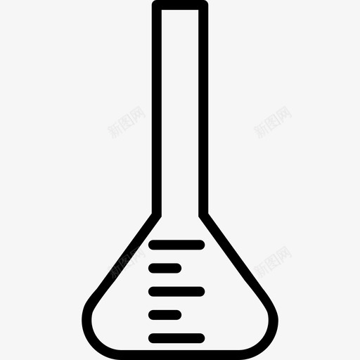容量瓶化学玻璃器皿图标svg_新图网 https://ixintu.com 化学 实验室 实验室玻璃器皿 容量瓶 玻璃器皿