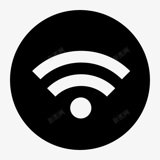 wifi da yuan iconsvg_新图网 https://ixintu.com wifi da yuan icon