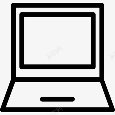 笔记本电脑设备macbook图标图标