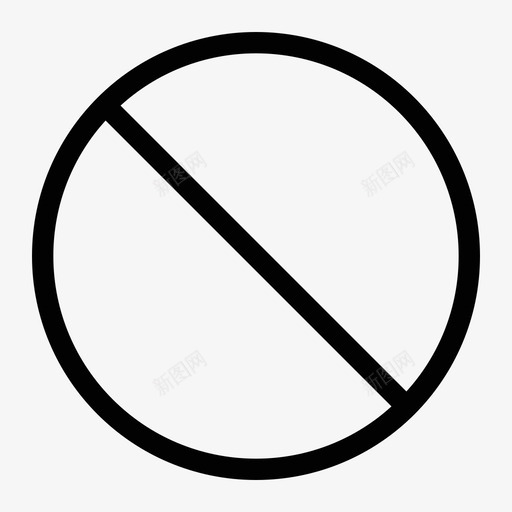 禁止禁止停车停车图标svg_新图网 https://ixintu.com 停车 标志 禁止 禁止停车