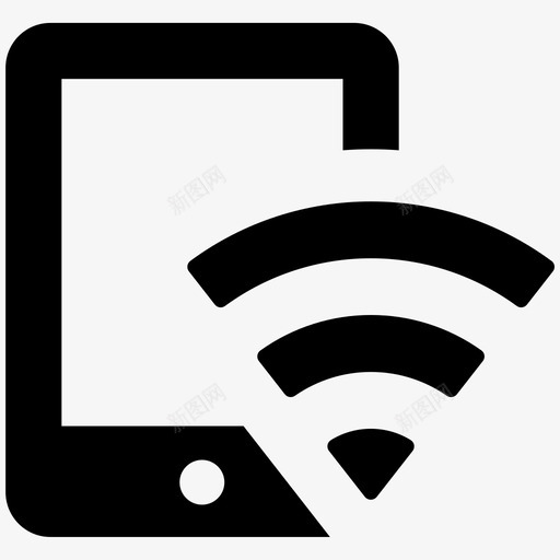 无线wifiwifi设备图标svg_新图网 https://ixintu.com wifi wifi平板电脑 wifi设备 无线 无线连接