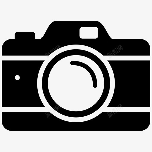 相机媒体照片图标svg_新图网 https://ixintu.com 图片 媒体 摄影 照片 界面元素字形 相机