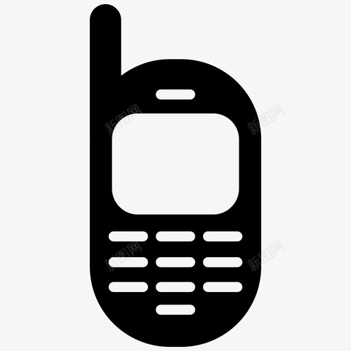 手机通话通讯图标svg_新图网 https://ixintu.com 手机 电话 界面元素字形 移动 通讯 通话