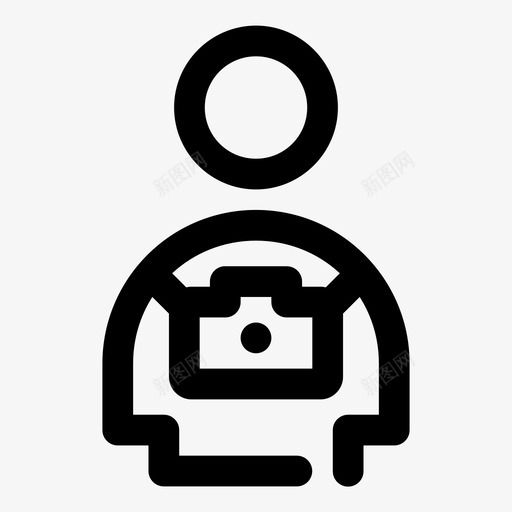 摄影师背包客相机图标svg_新图网 https://ixintu.com 摄影 摄影师 旅游 相机 背包客 街头摄影大胆的差距