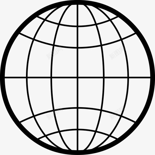 全球国际世界图标svg_新图网 https://ixintu.com 世界 全球 国际 贸易工具