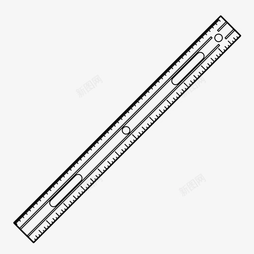 尺尺寸测量图标svg_新图网 https://ixintu.com 尺 尺寸 工具 测量 测量元件