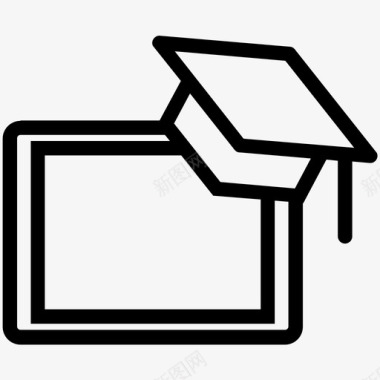 在线学习书籍教育图标图标