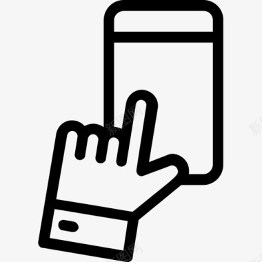 触摸屏ipad手机图标图标